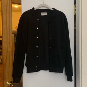 Modern Citizen Black Vegan Suede Jacket